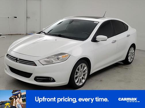 White 2016 Dodge Dart Limited