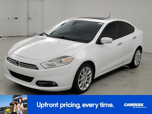White 2016 Dodge Dart Limited