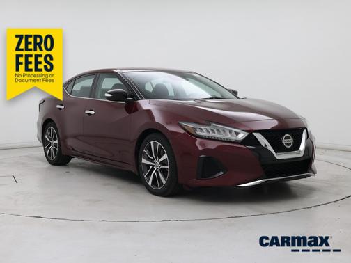 Burgundy 2020 Nissan Maxima SV