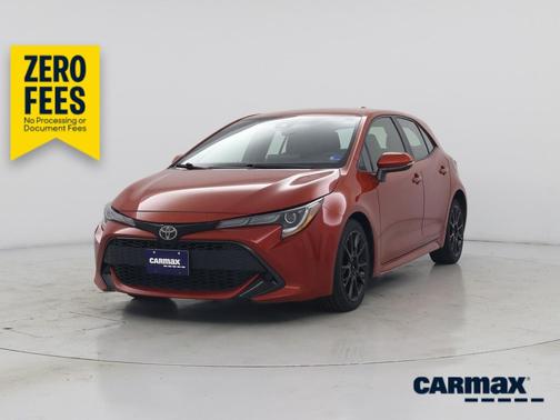 Red 2019 Toyota Corolla Hatchback SE