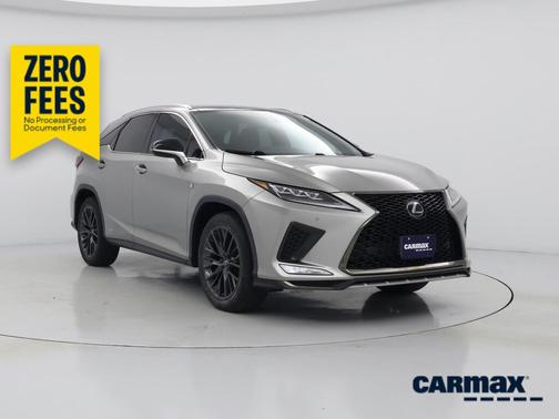Gray 2022 Lexus RX 450h F-SPORT Handling