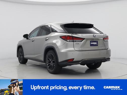 Gray 2022 Lexus RX 450h F-SPORT Handling
