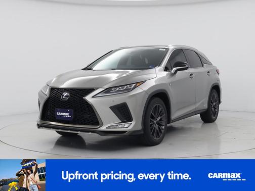 Gray 2022 Lexus RX 450h F-SPORT Handling