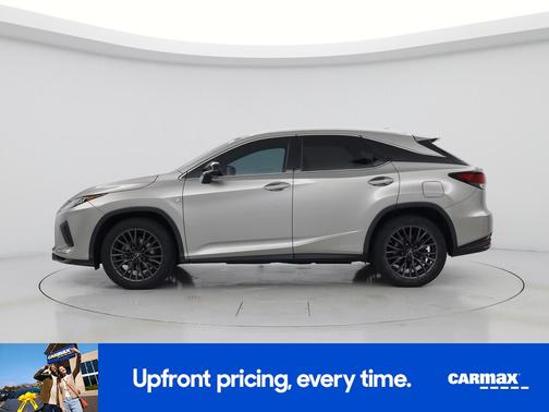 Gray 2022 Lexus RX 450h F-SPORT Handling