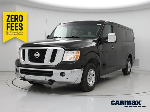 Black 2018 Nissan NV Passenger NV3500 HD SL