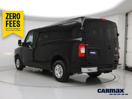 Black 2018 Nissan NV Passenger NV3500 HD SL