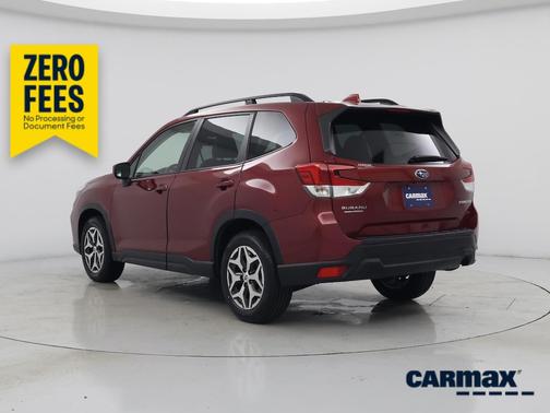 Red 2021 Subaru Forester Premium