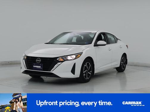 White 2025 Nissan Sentra SV
