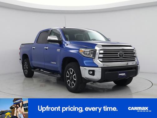 Blue 2018 Toyota Tundra Limited