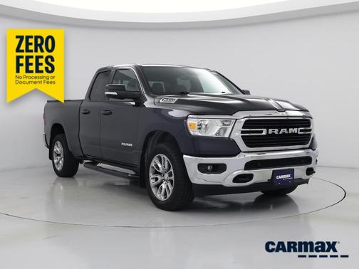 Blue 2021 RAM 1500 Bighorn