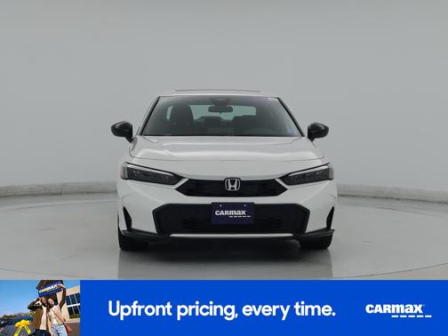 White 2026 Honda Civic Hybrid Sport
