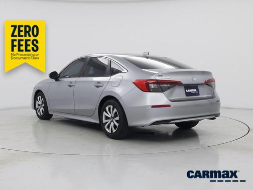 Silver 2024 Honda Civic LX