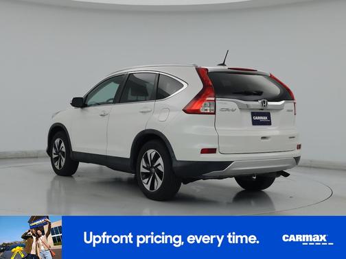 White 2015 Honda CR-V Touring