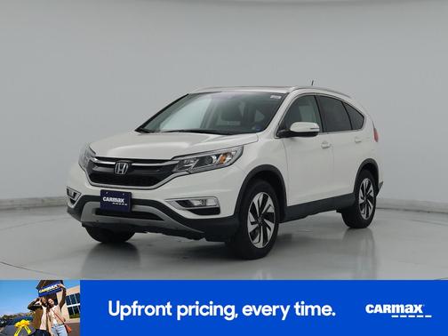 White 2015 Honda CR-V Touring
