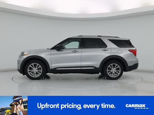 Silver 2021 Ford Explorer Limited