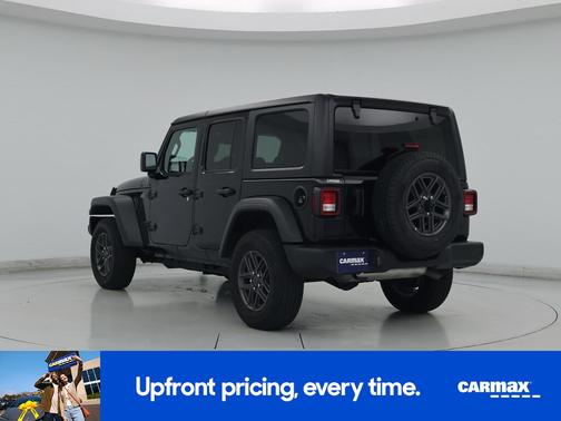 Black 2025 Jeep Wrangler Sport S