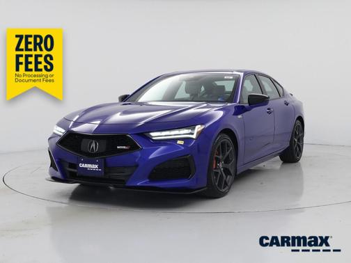 Blue 2023 Acura TLX SH-AWD Type S