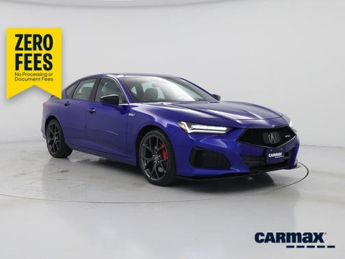 Blue 2023 Acura TLX SH-AWD Type S