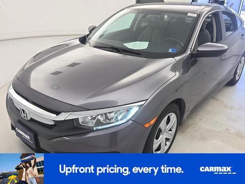 Gray 2018 Honda Civic LX
