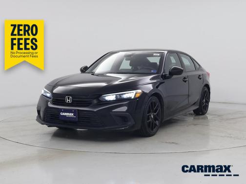 Black 2023 Honda Civic Sport