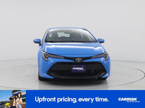 Blue 2021 Toyota Corolla Hatchback SE