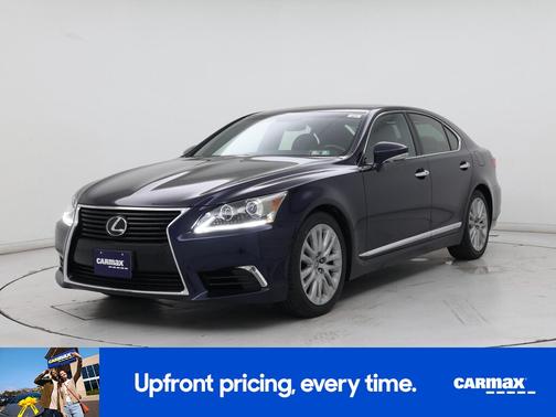 Blue 2017 Lexus LS 460