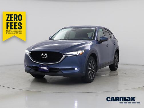 Blue 2017 Mazda CX-5 Grand Select