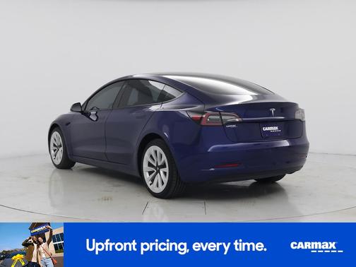 Blue 2022 Tesla Model 3