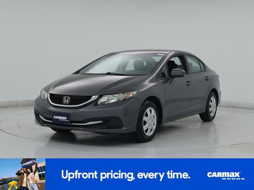 Gray 2015 Honda Civic LX