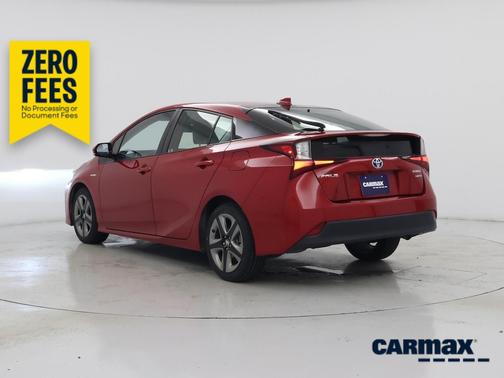 Red 2019 Toyota Prius Limited