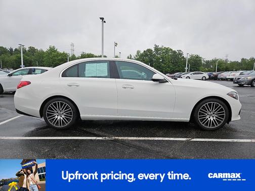 White 2023 Mercedes-Benz C-Class