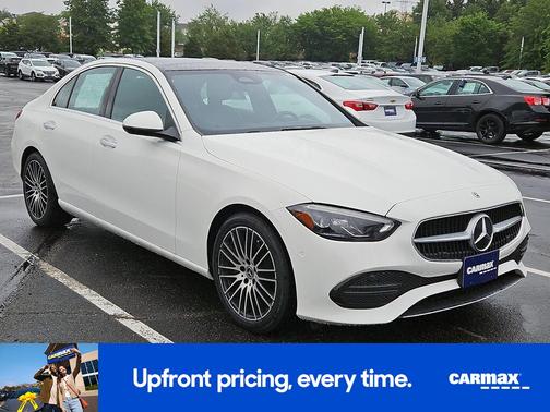 White 2023 Mercedes-Benz C-Class