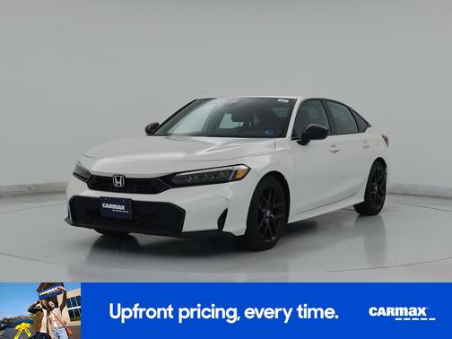 White 2025 Honda Civic Sport