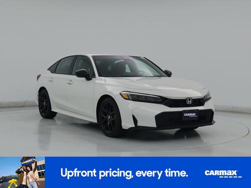 White 2025 Honda Civic Sport