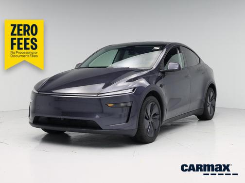 Gray 2026 Tesla Model Y Long Range Launch Edition