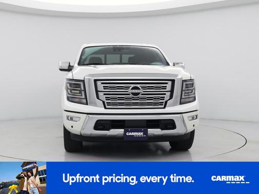 White 2023 Nissan Titan Platinum Reserve
