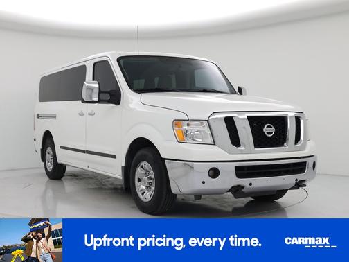 White 2019 Nissan NV Passenger NV3500 HD SL