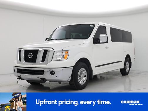 White 2019 Nissan NV Passenger NV3500 HD SL