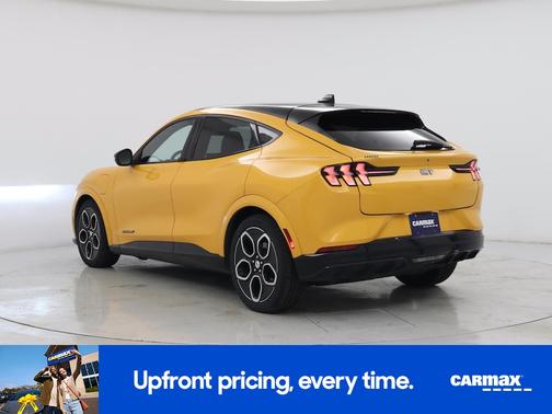 Orange 2022 Ford Mustang Mach-E GT