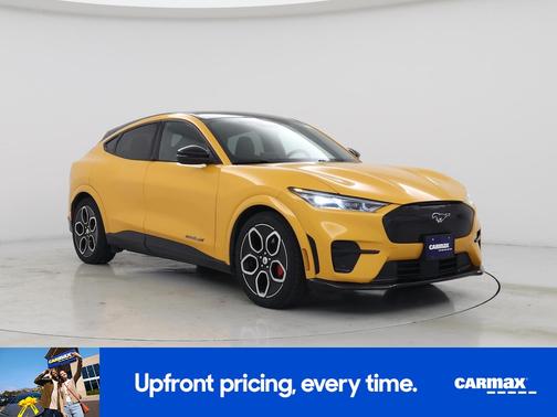 Orange 2022 Ford Mustang Mach-E GT