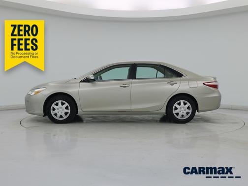 Tan 2016 Toyota Camry LE