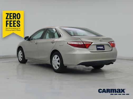 Tan 2016 Toyota Camry LE