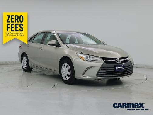 Tan 2016 Toyota Camry LE