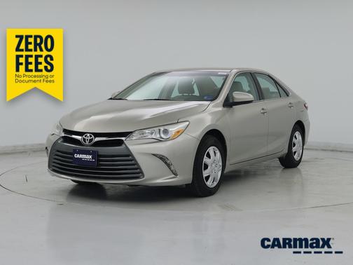Tan 2016 Toyota Camry LE