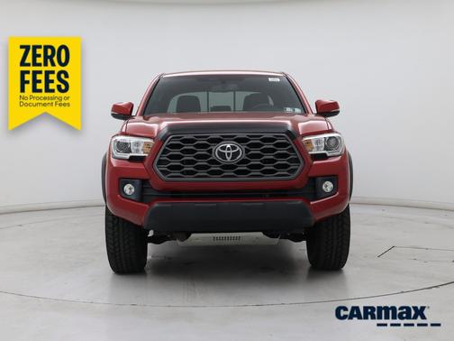 Red 2017 Toyota Tacoma TRD Off Road