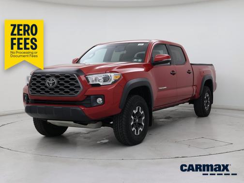 Red 2017 Toyota Tacoma TRD Off Road