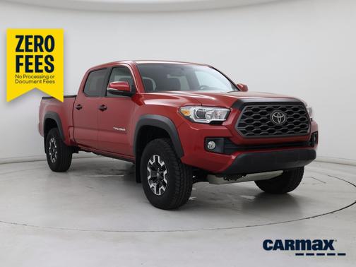 Red 2017 Toyota Tacoma TRD Off Road