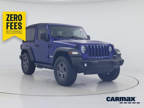 Blue 2018 Jeep Wrangler All-New Sport S