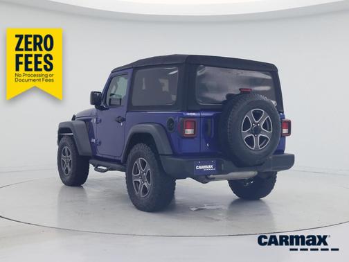 Blue 2018 Jeep Wrangler All-New Sport S