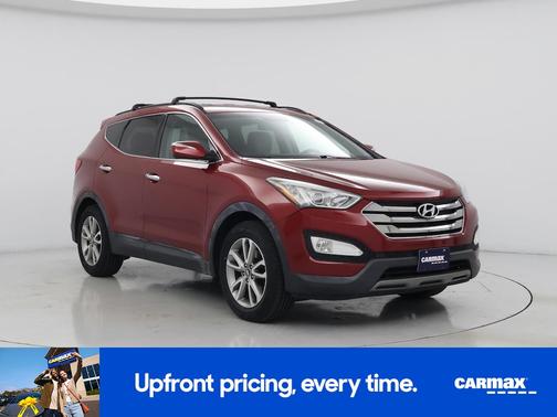 Red 2014 Hyundai Santa Fe Sport 2.0T